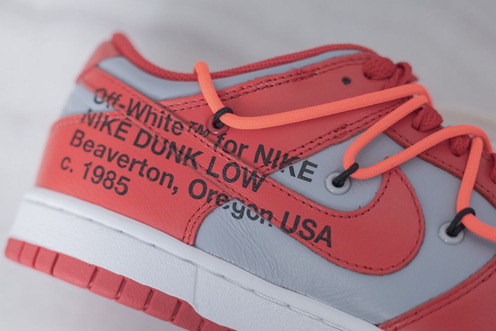 Offwhite x Dunk Low 'University Red' [MG91397] - $109.00 : LJR High ...